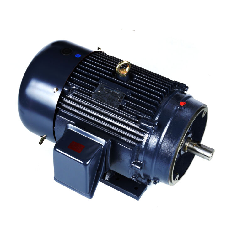 General Purpose Motor, 40 & 30 HP, 3 Ph, 60 & 50 Hz, 230/460 & 190/380 V, 3600 & 3000 RPM, 324TSC Frame, TEFC