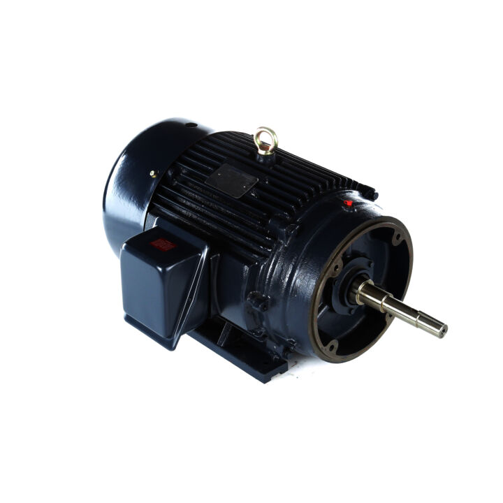 Close-Coupled Pump Motor, 40 HP, 3 Ph, 60 Hz, 575 V, 3600 RPM, 324JP Frame, TEFC