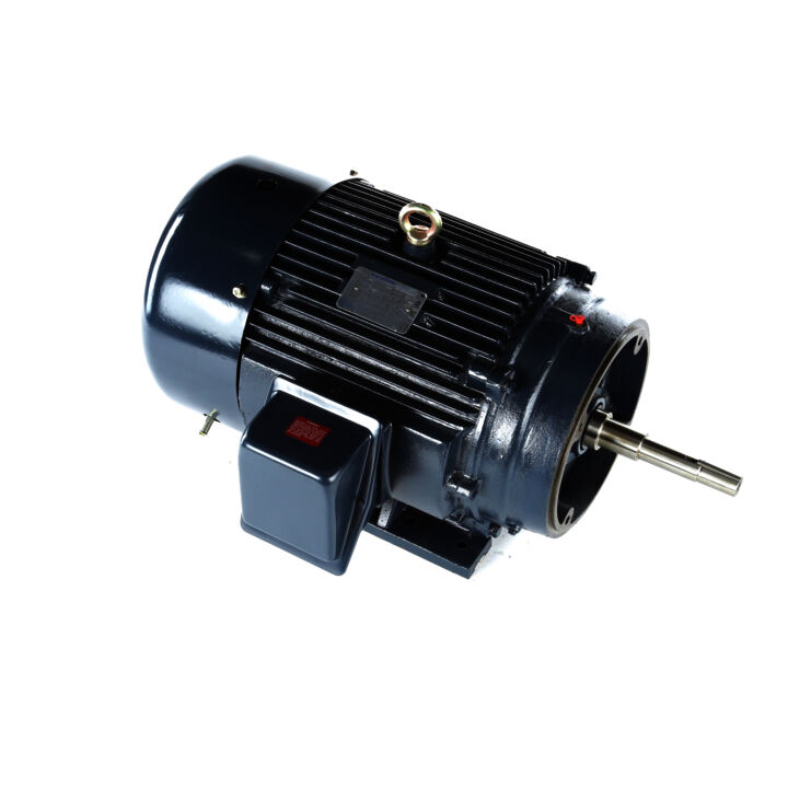 Close-Coupled Pump Motor, 40 HP, 3 Ph, 60 Hz, 575 V, 3600 RPM, 324JP Frame, TEFC