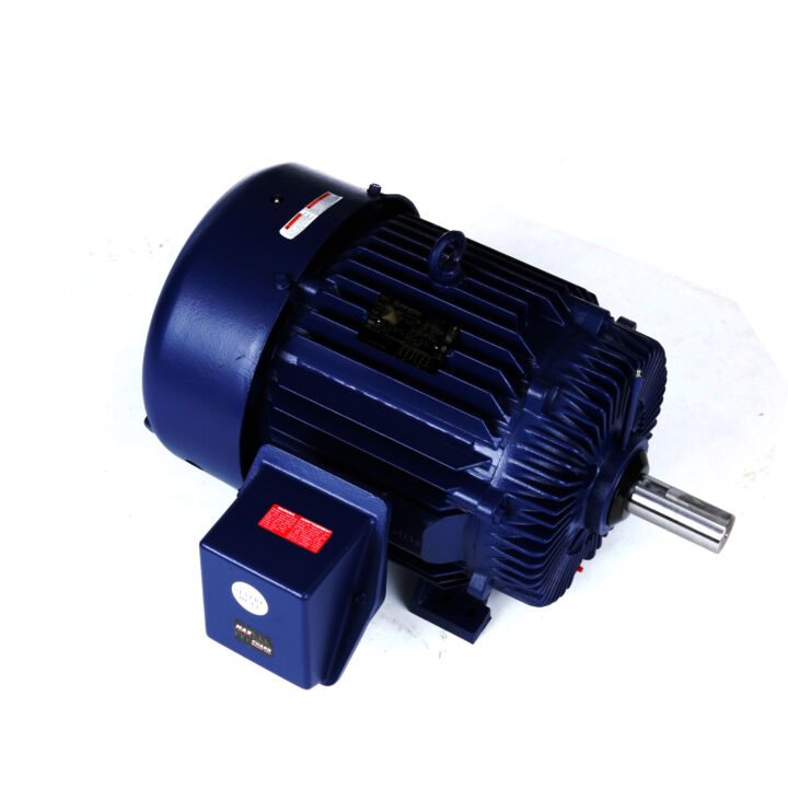 Cooling Tower Motor, 40 & 30 HP, 3 Ph, 60 & 50 Hz, 230/460 & 190/380 V, 1800 & 1500 RPM, 324T Frame, TEFC