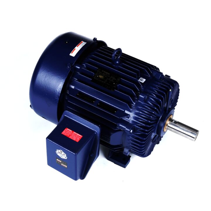 Severe Duty Motor, 50 HP, 3 Ph, 60 Hz, 460 V, 1800 RPM, 326T Frame, TEFC