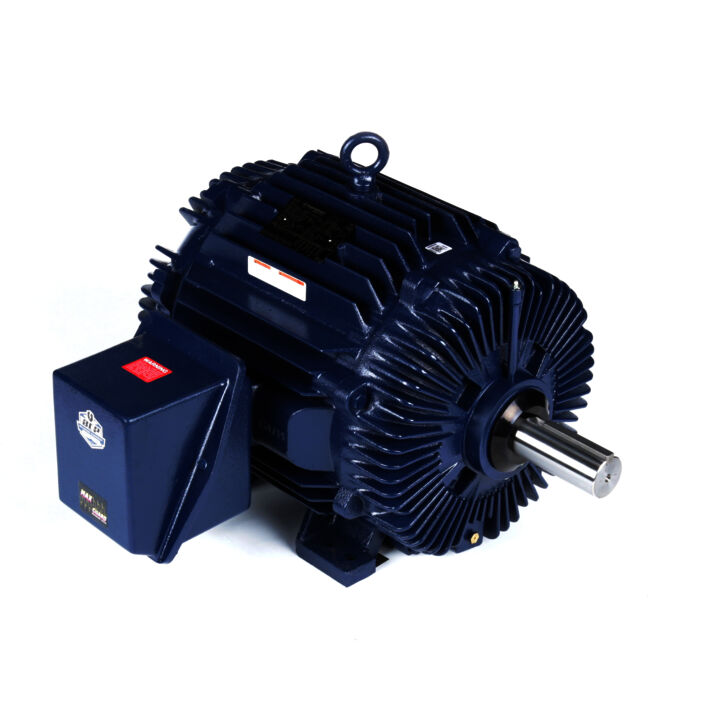 Severe Duty Motor, 40 & 30 HP, 3 Ph, 60 & 50 Hz, 230/460 & 190/380 V, 1800 & 1500 RPM, 324TV Frame, TEAO