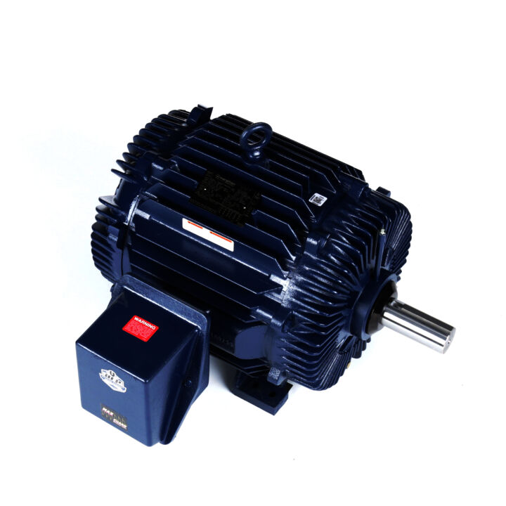 Severe Duty Motor, 40 & 30 HP, 3 Ph, 60 & 50 Hz, 230/460 & 190/380 V, 1800 & 1500 RPM, 324TV Frame, TEAO