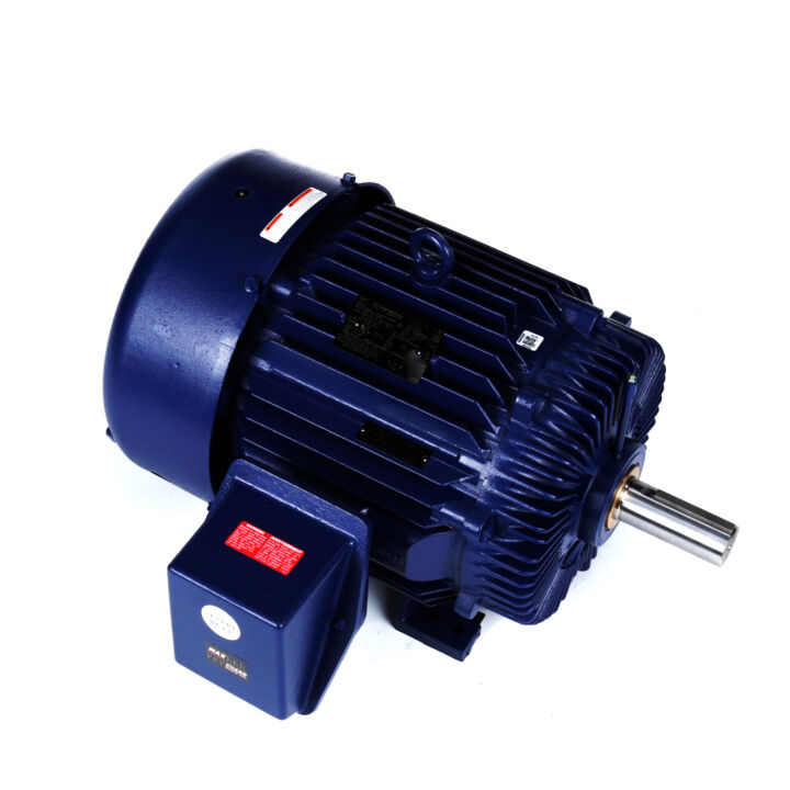 Severe Duty Motor, 30 HP, 3 Ph, 60 Hz, 460 V, 1200 RPM, 326T Frame, TEFC