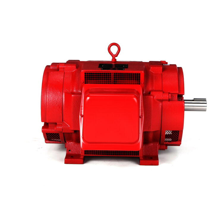 Fire Pump Motor, 60 HP, 3 Ph, 60 Hz, 200/400 V, 3600 RPM, 326TS Frame, DP