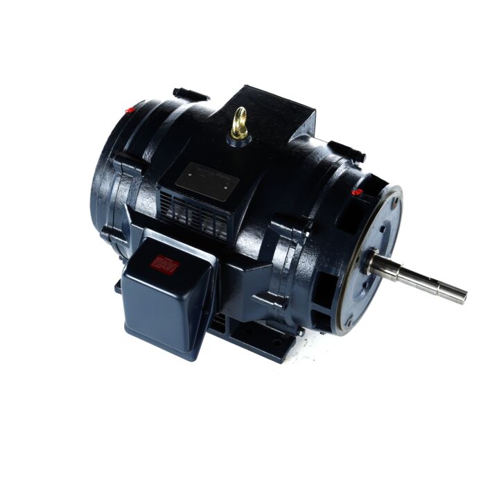 Close-Coupled Pump Motor, 30 & 25 HP, 3 Ph, 60 & 50 Hz, 230/460 & 190/380 V, 1200 & 1000 RPM, 326JPV Frame, DP