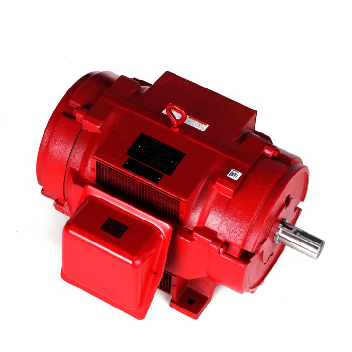 Fire Pump Motor, 60 & 50 HP, 3 Ph, 60 & 50 Hz, 230/460 & 190/380 V, 3600 & 3000 RPM, 326TS Frame, DP