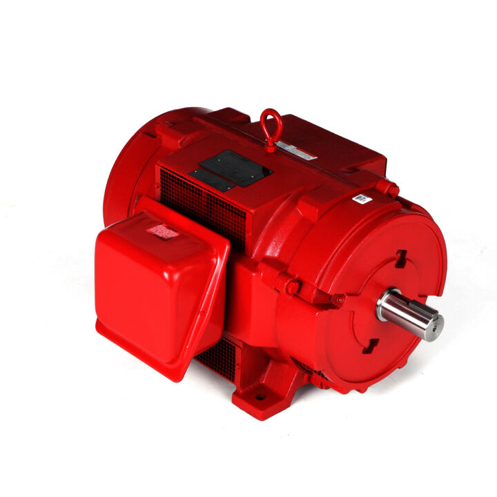 Fire Pump Motor, 60 HP, 3 Ph, 60 Hz, 200/400 V, 3600 RPM, 326TS Frame, DP