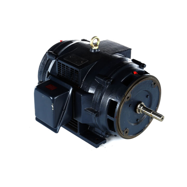 Close-Coupled Pump Motor, 30 & 25 HP, 3 Ph, 60 & 50 Hz, 230/460 & 190/380 V, 1200 & 1000 RPM, 326JMV Frame, DP