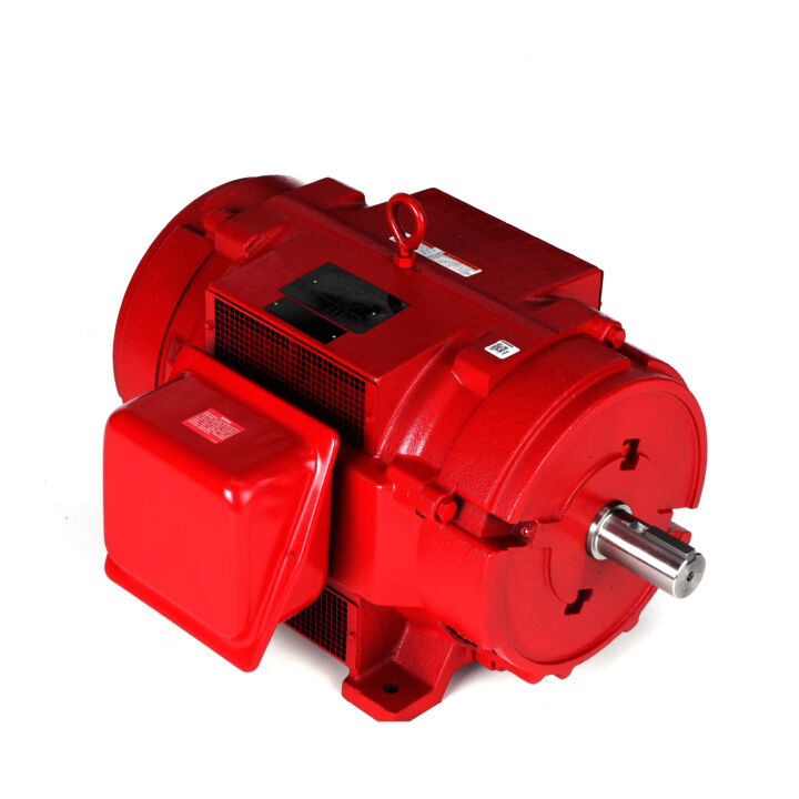 Fire Pump Motor, 60 & 50 HP, 3 Ph, 60 & 50 Hz, 230/460 & 190/380 V, 3600 & 3000 RPM, 326TS Frame, DP