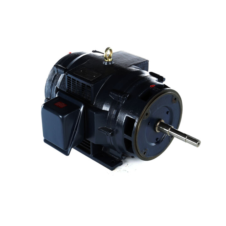 Close-Coupled Pump Motor, 30 & 25 HP, 3 Ph, 60 & 50 Hz, 230/460 & 190/380 V, 1200 & 1000 RPM, 326JPV Frame, DP