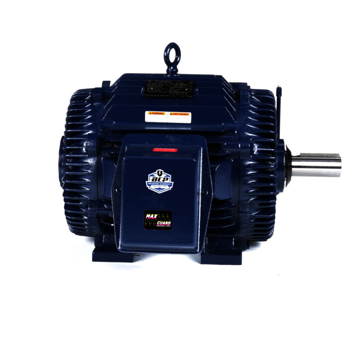 Severe Duty Motor, 50 & 40 HP, 3 Ph, 60 & 50 Hz, 230/460 & 190/380 V, 1800 & 1500 RPM, 326TV Frame, TEAO