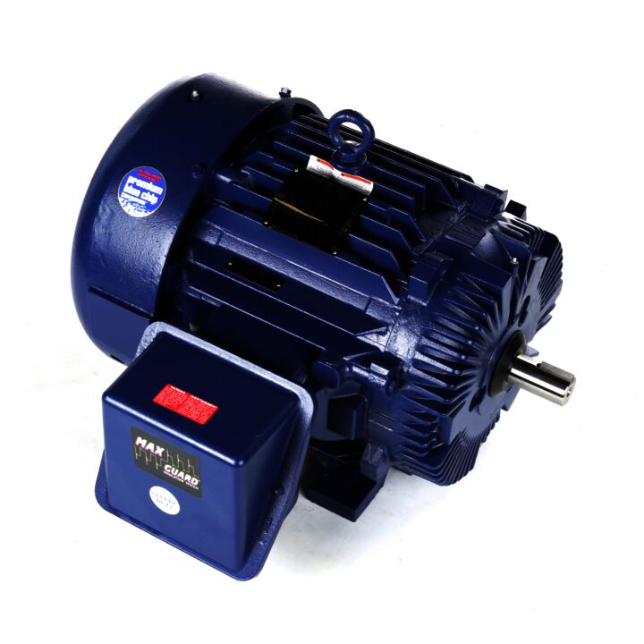 Severe Duty Motor, 60 HP, 3 Ph, 60 Hz, 460 V, 3600 RPM, 364TS Frame, TEFC