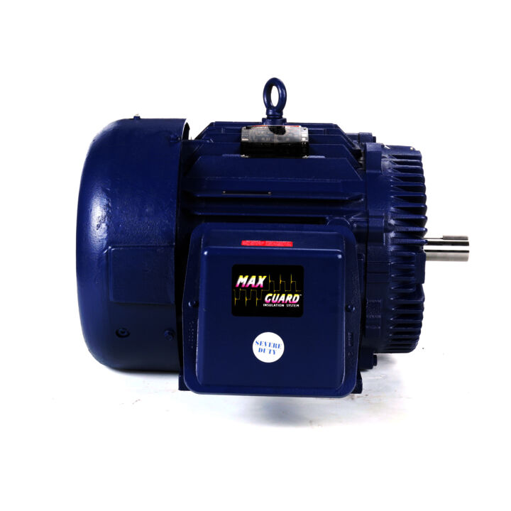Severe Duty Motor, 60 HP, 3 Ph, 60 Hz, 460 V, 3600 RPM, 364TS Frame, TEFC