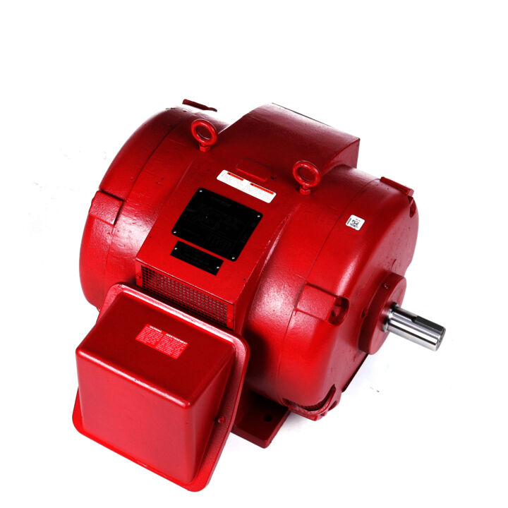 Fire Pump Motor, 75 HP, 3 Ph, 60 Hz, 200/400 V, 3600 RPM, 364TS Frame, DP