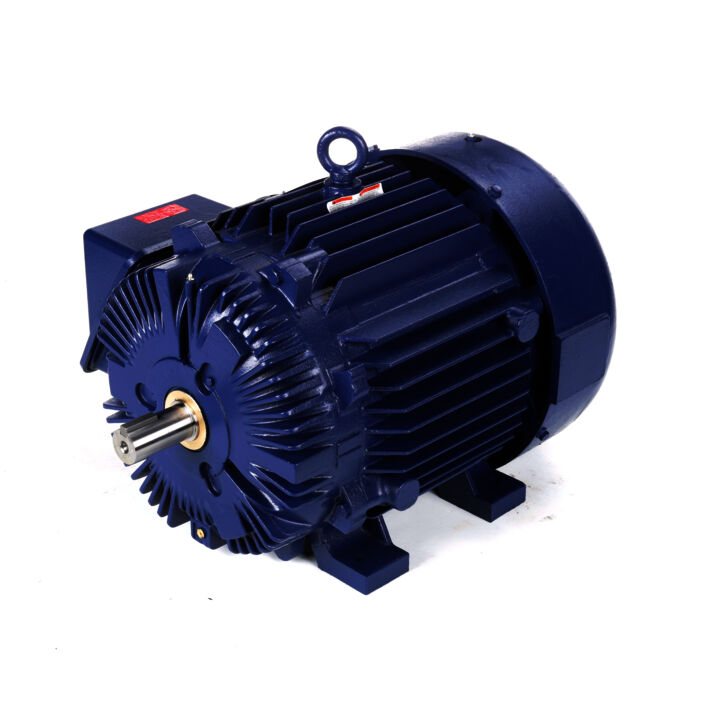 Severe Duty Motor, 60 HP, 3 Ph, 60 Hz, 460 V, 3600 RPM, 364TS Frame, TEFC
