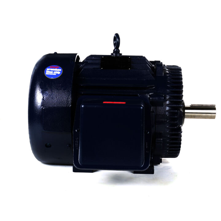 General Purpose Motor, 30 & 25 HP, 3 Ph, 60 & 50 Hz, 460 & 380 V, 900 & 750 RPM, 364T Frame, TEFC