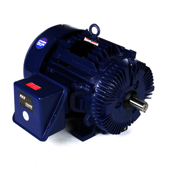 Severe Duty Motor, 60 HP, 3 Ph, 60 Hz, 460 V, 3600 RPM, 364TS Frame, TEFC