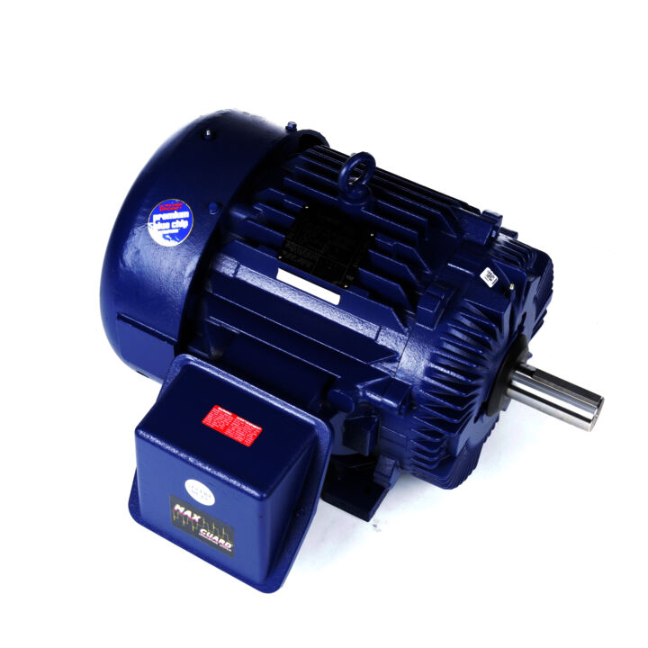 Severe Duty Motor, 60 HP, 3 Ph, 60 Hz, 460 V, 1800 RPM, 364T Frame, TEFC