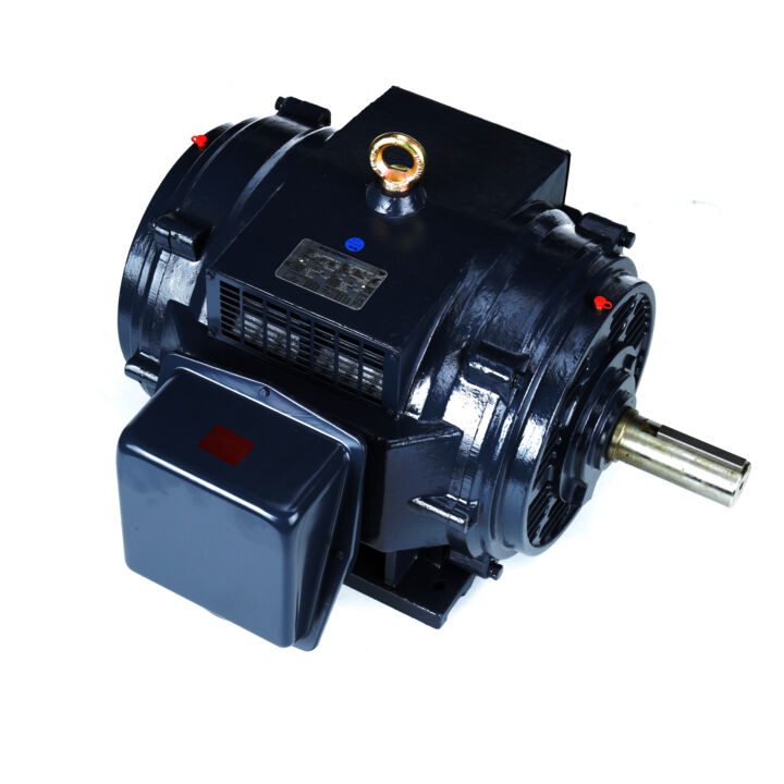 General Purpose Motor, 40 & 30 HP, 3 Ph, 60 & 50 Hz, 230/460 & 190/380 V, 1200 & 1000 RPM, 364T Frame, DP