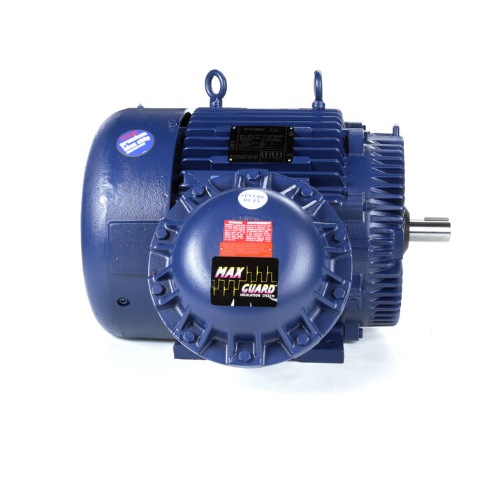 Explosion Proof Motor, 60 HP, 3 Ph, 60 Hz, 230/460 V, 3600 RPM, 364TS Frame, EPFC