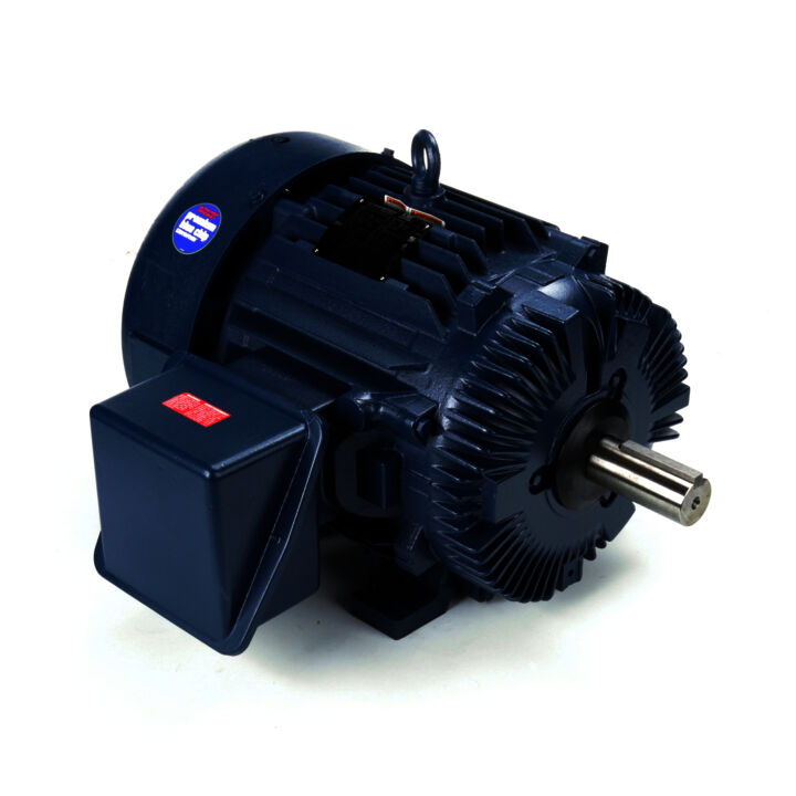 General Purpose Motor, 40 & 30 HP, 3 Ph, 60 & 50 Hz, 230/460 & 190/380 V, 1200 & 1000 RPM, 364T Frame, TEFC