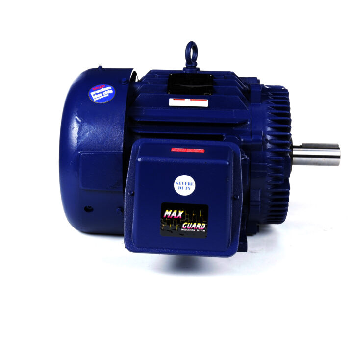 Severe Duty Motor, 60 HP, 3 Ph, 60 Hz, 460 V, 1800 RPM, 364T Frame, TEFC