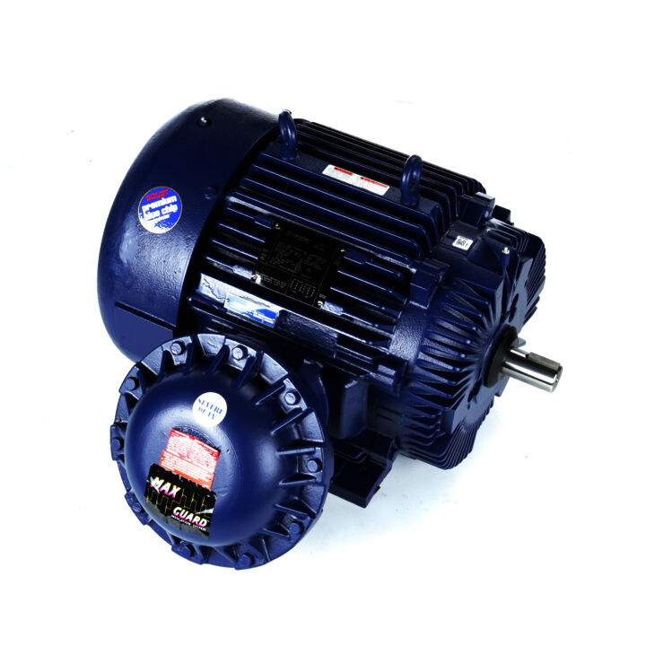 Explosion Proof Motor, 60 HP, 3 Ph, 60 Hz, 230/460 V, 3600 RPM, 364TS Frame, EPFC