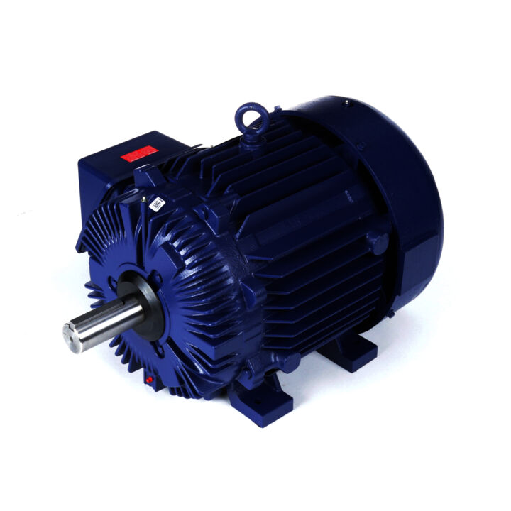 Severe Duty Motor, 60 & 50 HP, 3 Ph, 60 & 50 Hz, 230/460 & 190/380 V, 1800 & 1500 RPM, 364T Frame, TEFC