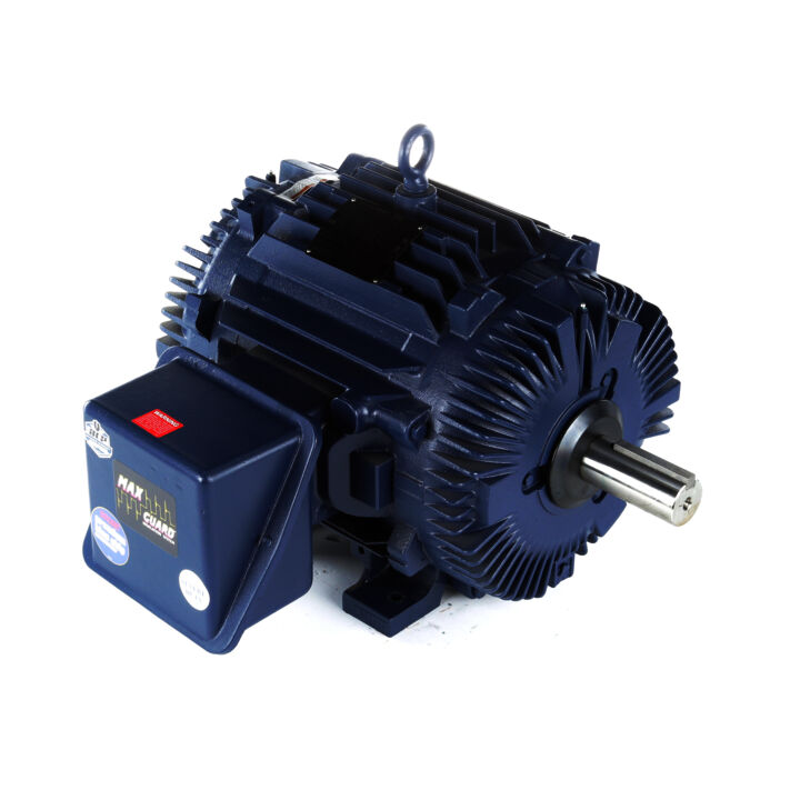 Severe Duty Motor, 60 & 50 HP, 3 Ph, 60 & 50 Hz, 230/460 & 190/380 V, 1800 & 1500 RPM, 364TV Frame, TEAO