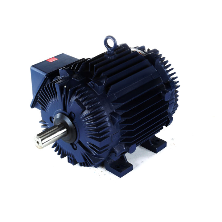 Severe Duty Motor, 60 & 50 HP, 3 Ph, 60 & 50 Hz, 230/460 & 190/380 V, 1800 & 1500 RPM, 364TV Frame, TEAO