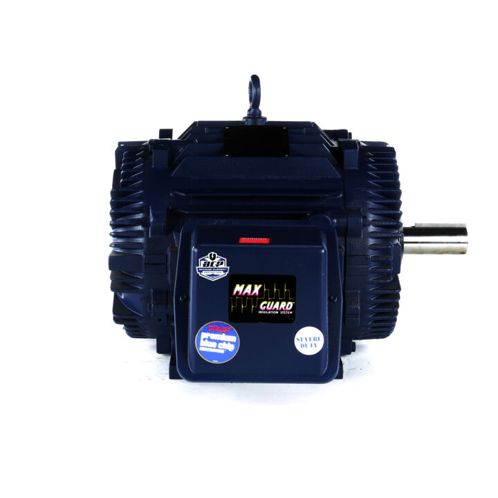 Severe Duty Motor, 60 & 50 HP, 3 Ph, 60 & 50 Hz, 230/460 & 190/380 V, 1800 & 1500 RPM, 364TV Frame, TEAO