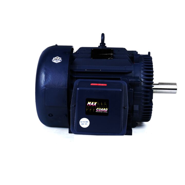 Severe Duty Motor, 75 HP, 3 Ph, 60 Hz, 460 V, 1800 RPM, 365T Frame, TEFC