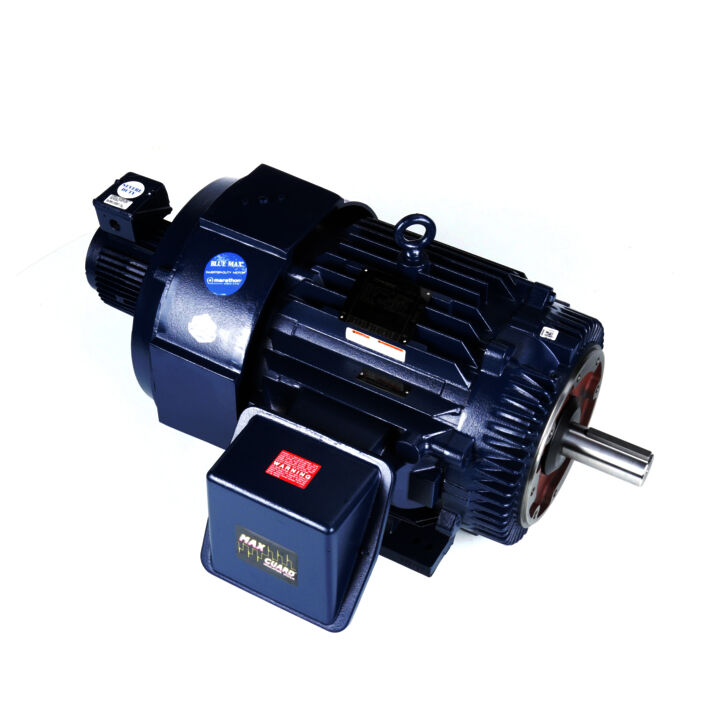 Encoder Motor, 75 HP, 3 Ph, 60 Hz, 230/460 V, 1800 RPM, 365TC Frame, TEBC-AXIAL