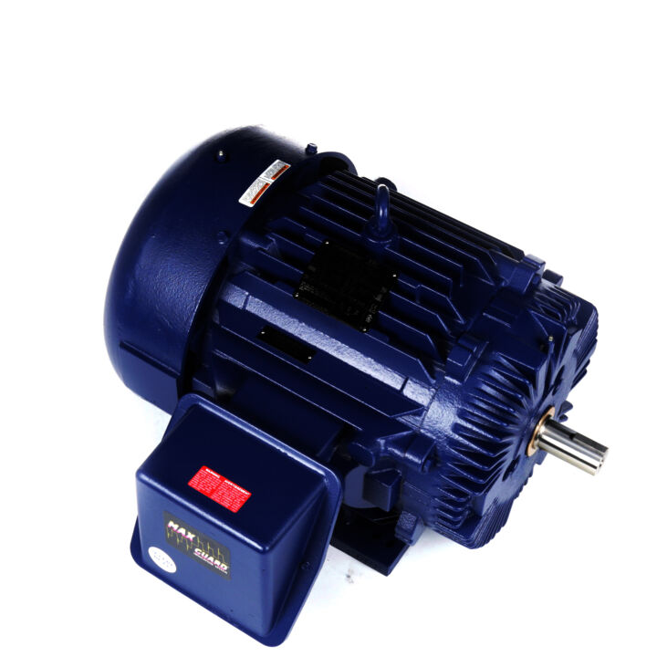 Severe Duty Motor, 75 HP, 3 Ph, 60 Hz, 460 V, 3600 RPM, 365TS Frame, TEFC