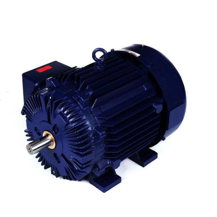 Severe Duty Motor, 75 HP, 3 Ph, 60 Hz, 460 V, 3600 RPM, 365TS Frame, TEFC