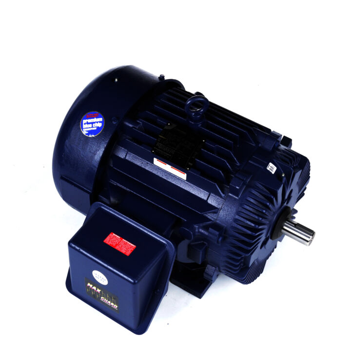 Severe Duty Motor, 75 HP, 3 Ph, 60 Hz, 460 V, 1800 RPM, 365TS Frame, TEFC