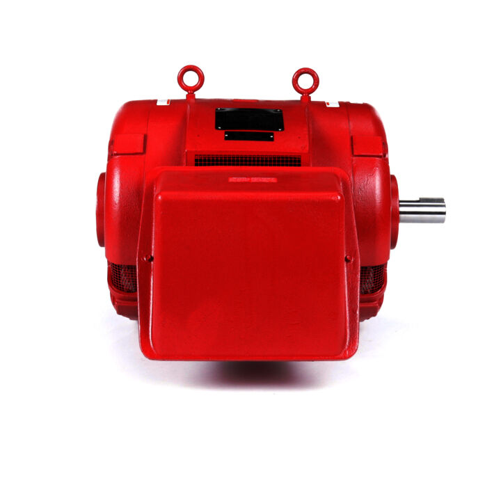 Fire Pump Motor, 100 HP, 3 Ph, 60 Hz, 200/400 V, 3600 RPM, 365TS Frame, DP