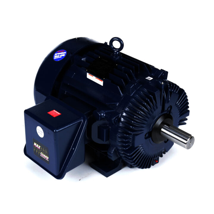 Multispeed Motor, 60 & 15 HP, 3 Ph, 60 & 60 Hz, 460 & 460 V, 1800 & 1800 RPM, 365T Frame, TEFC