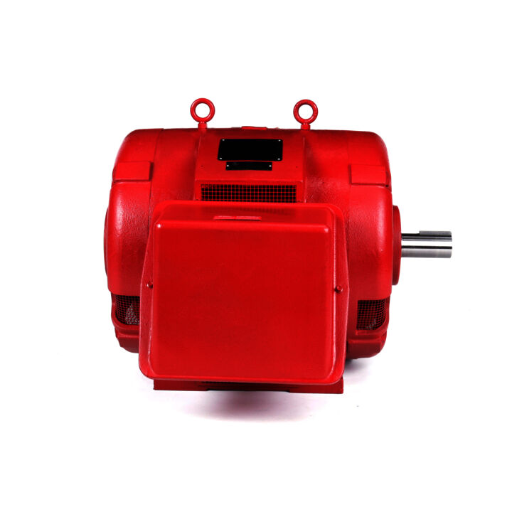 Fire Pump Motor, 125 & 100 HP, 3 Ph, 60 & 50 Hz, 230/460 & 190/380 V, 3600 & 3000 RPM, 404TS Frame, DP