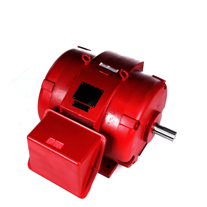 Fire Pump Motor, 125 & 100 HP, 3 Ph, 60 & 50 Hz, 230/460 & 190/380 V, 3600 & 3000 RPM, 404TS Frame, DP