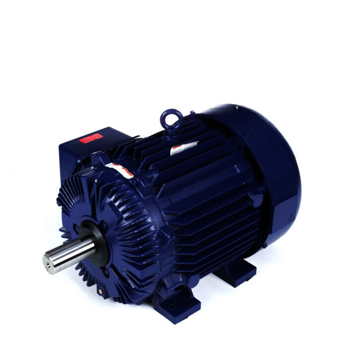 Severe Duty Motor, 50 & 40 HP, 3 Ph, 60 & 50 Hz, 460 & 380 V, 1200 & 1000 RPM, 365T Frame, TEFC