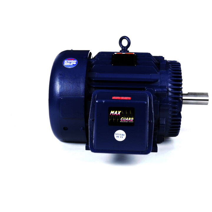 Severe Duty Motor, 75 HP, 3 Ph, 60 Hz, 575 V, 1800 RPM, 365T Frame, TEFC