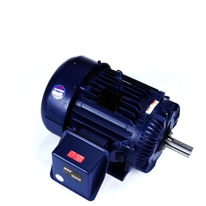 Severe Duty Motor, 50 & 40 HP, 3 Ph, 60 & 50 Hz, 460 & 380 V, 1200 & 1000 RPM, 365T Frame, TEFC