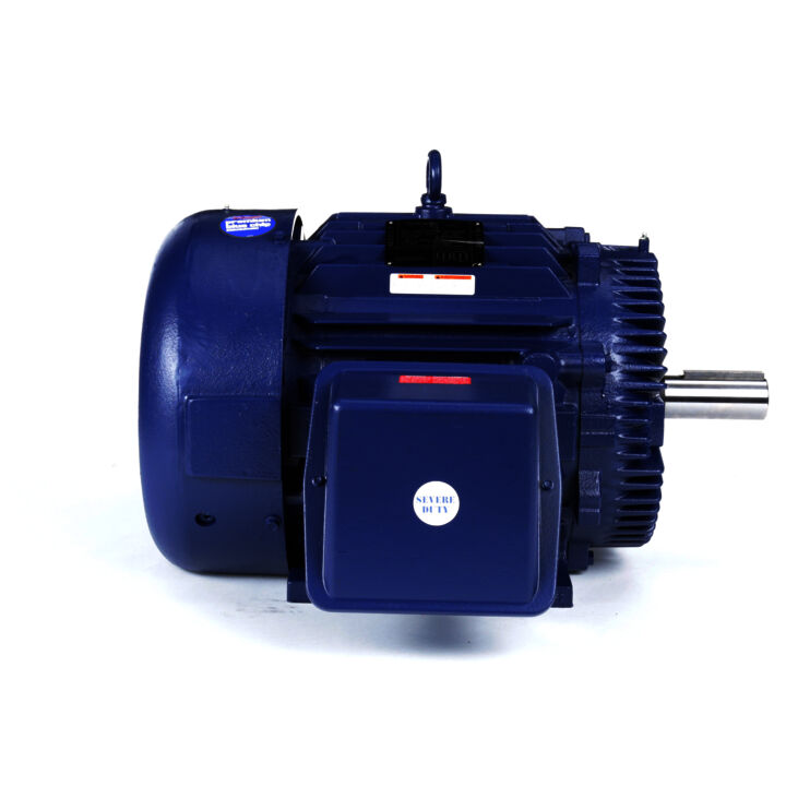 Severe Duty Motor, 75 & 60 HP, 3 Ph, 60 & 50 Hz, 230/460 & 190/380 V, 1800 & 1500 RPM, 365T Frame, TEFC