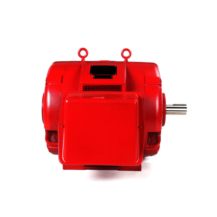 Fire Pump Motor, 100 HP, 3 Ph, 60 Hz, 200/400 V, 1800 RPM, 404TS Frame, DP