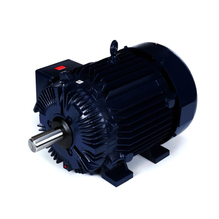 Multispeed Motor, 60 & 15 HP, 3 Ph, 60 & 60 Hz, 460 & 460 V, 1800 & 1800 RPM, 365T Frame, TEFC