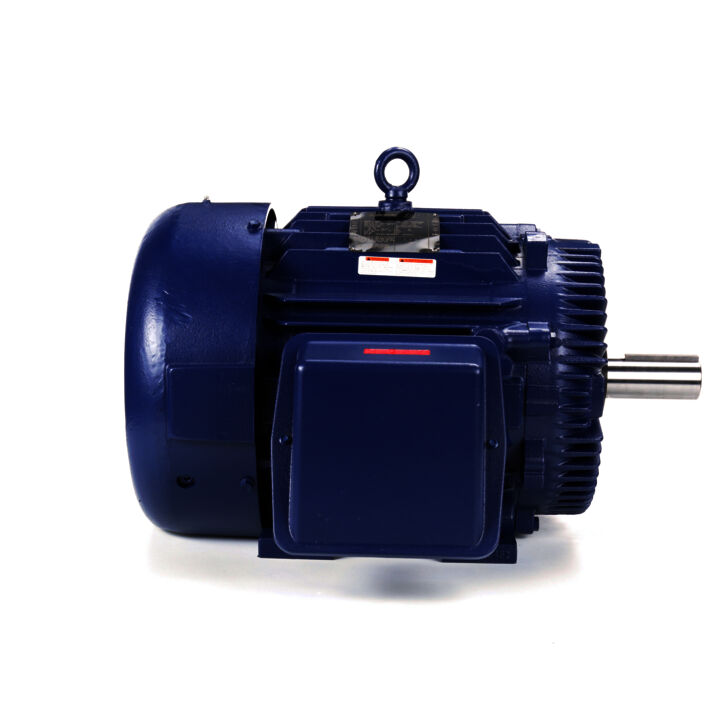 Severe Duty Motor, 75 HP, 3 Ph, 60 Hz, 460 V, 1800 RPM, 365T Frame, TEFC