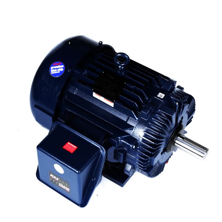 Multispeed Motor, 60 & 15 HP, 3 Ph, 60 & 60 Hz, 460 & 460 V, 1800 & 1800 RPM, 365T Frame, TEFC