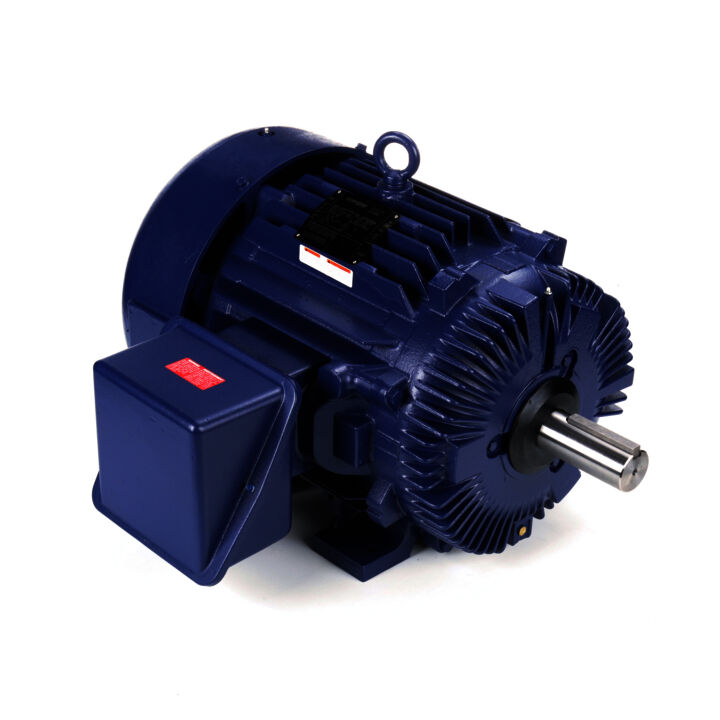 Severe Duty Motor, 75 HP, 3 Ph, 60 Hz, 460 V, 1800 RPM, 365T Frame, TEFC